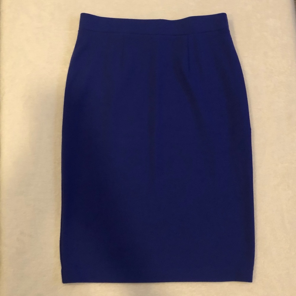 Mossimo Blue Stretch Pencil Skirt Size Small